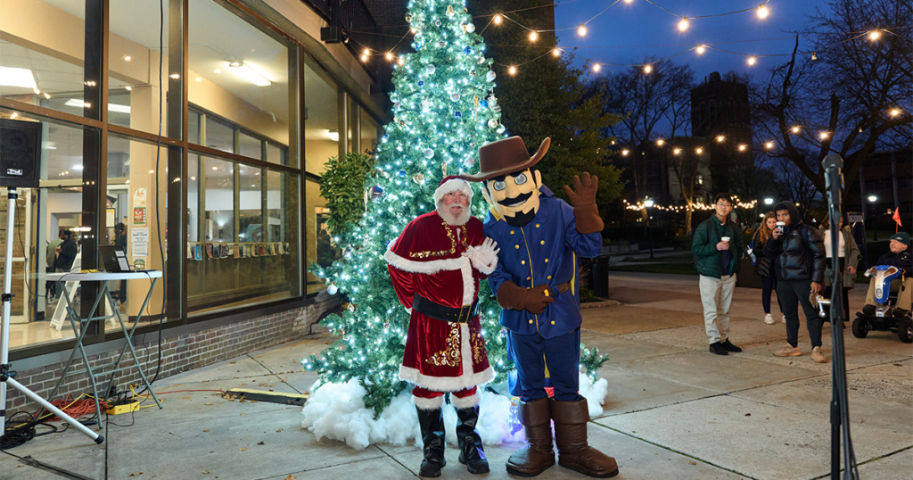 La Salle's holiday village and Christmas tree lighting 