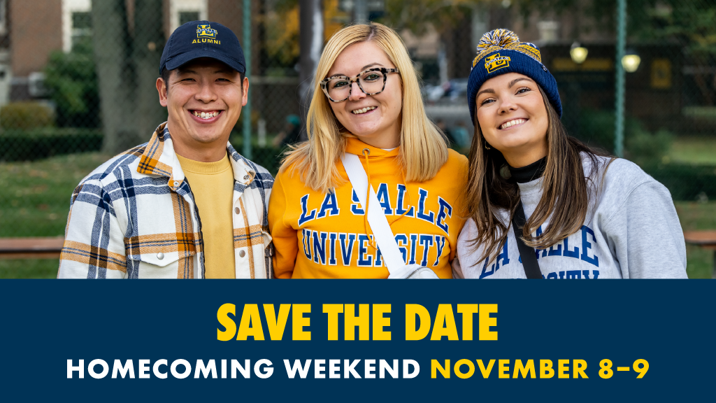 Save the date for Homecoming Weekend Nov. 8-9
