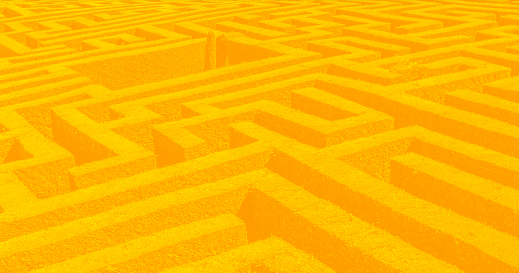 Image of a maze