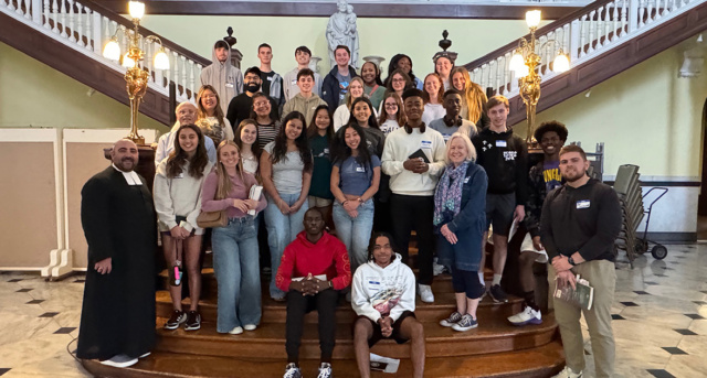 The Office of Mission, Diversity, and Inclusion in collaboration with Christian Fellowship held a student retreat on March 30, 2025, with 30 students. Three of the students were asked to reflect on their time.